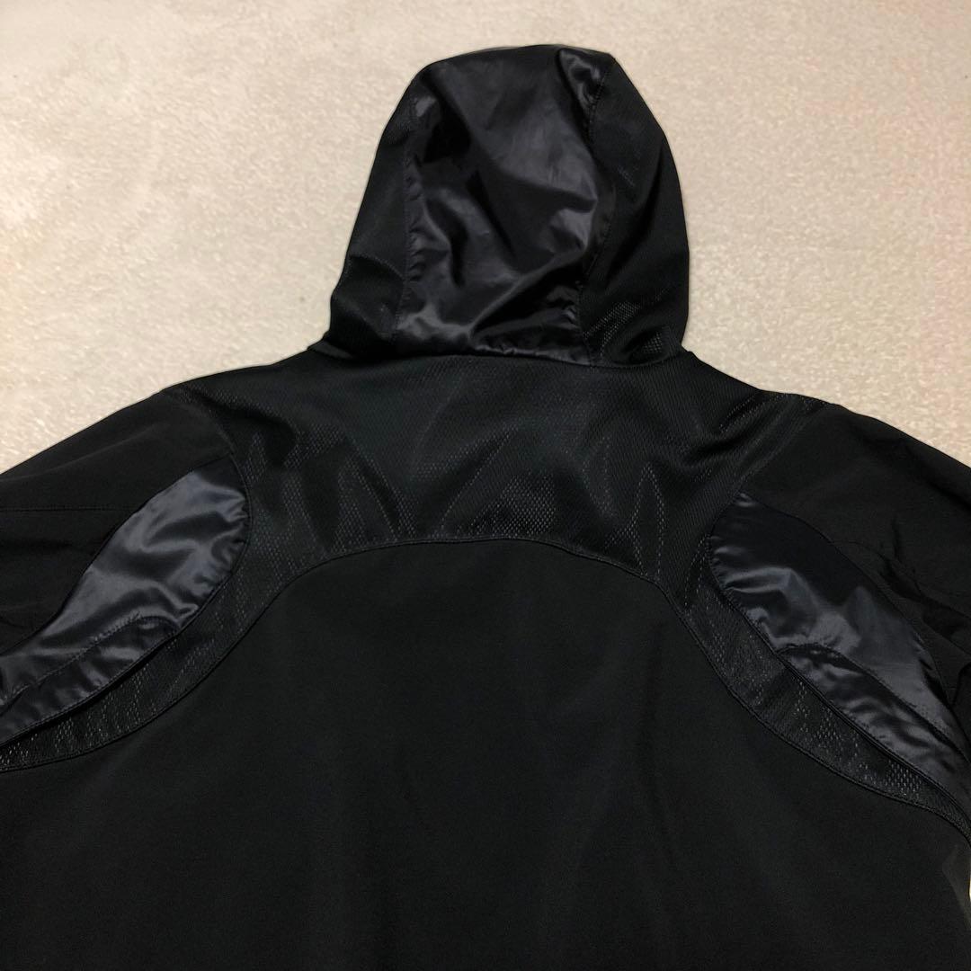 美品　ATHLETA ウインドブレーカー上下　セットアップ　防寒　ブラック　M