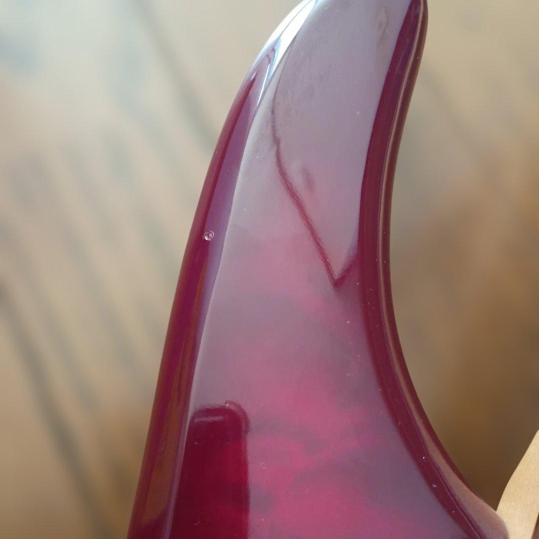 キルトメイプル　FERNANDES エレキベース レッド