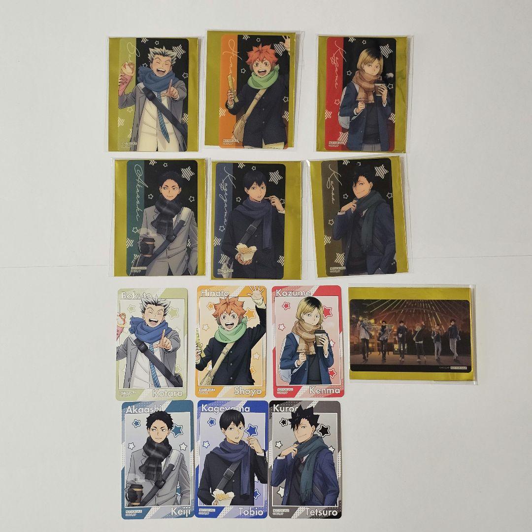 ハイキュー!!　コスモワールド　特大アクリルフィギュア　アクリルスタンド　特典