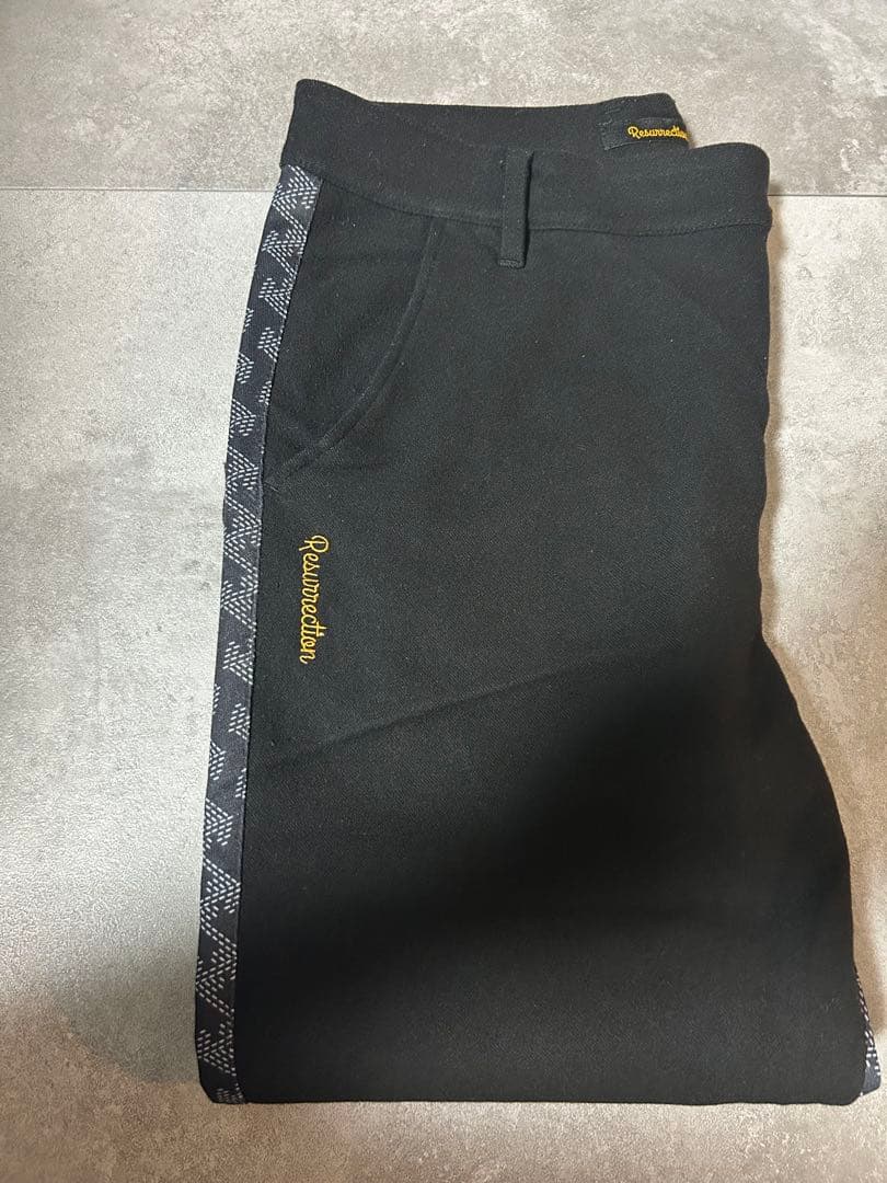 【年始価格】Resurrection ゴルフパンツ ブラック