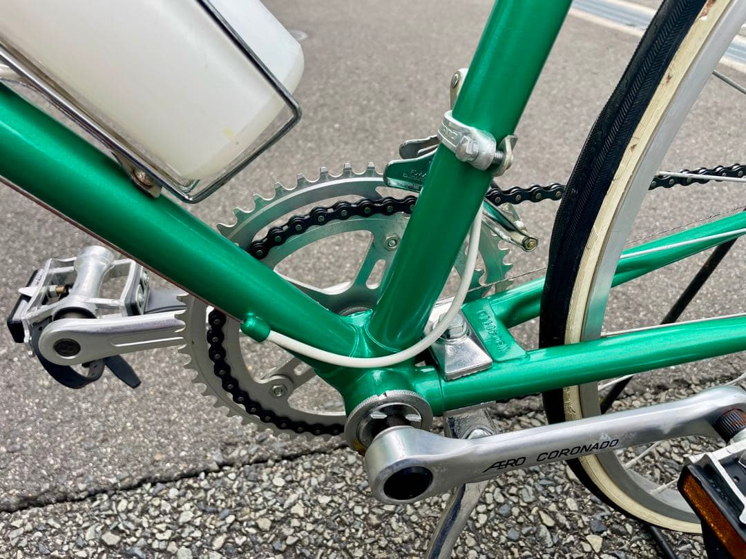 ほぼ未使用の80'S オーダー？クロモリスポルティーフ ランドナー 整備して納車