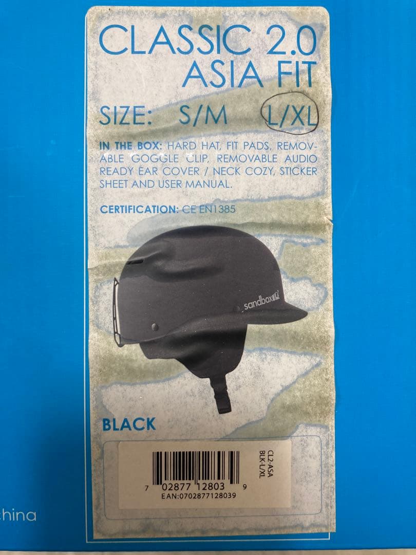 スキー・スノーボードアクセサリー sandbox CLASSIC 2.0 ASIA FIT L/XL