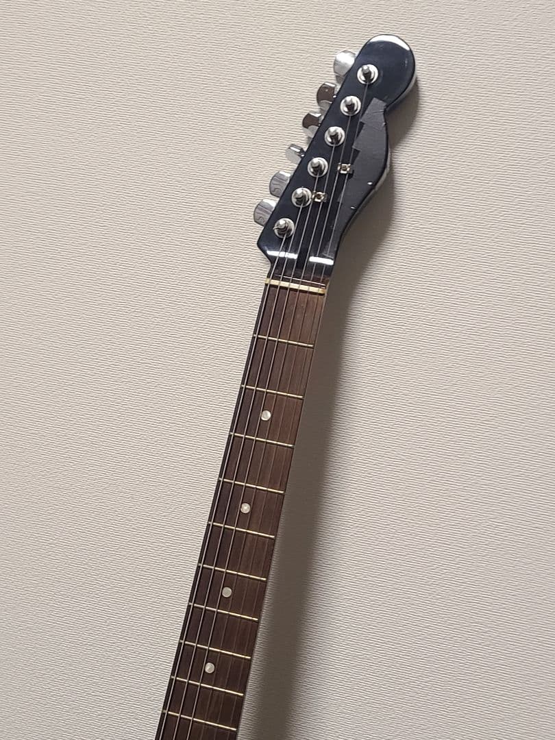 【カスタム品】テレキャスター オールブラック エレキギター 改造