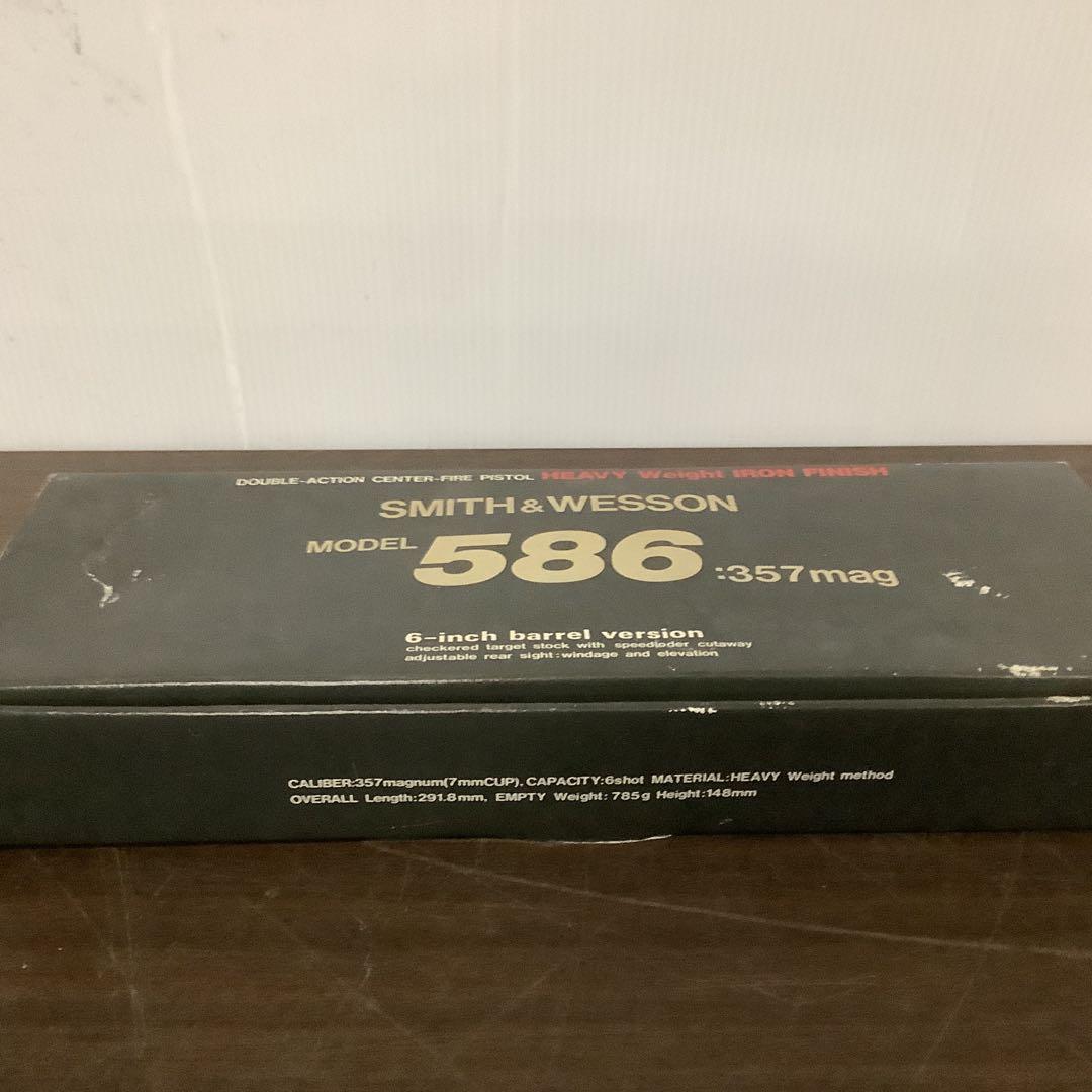 最終値下げ　マルシン　SMITH＆WESSON　M586　6inch⑩