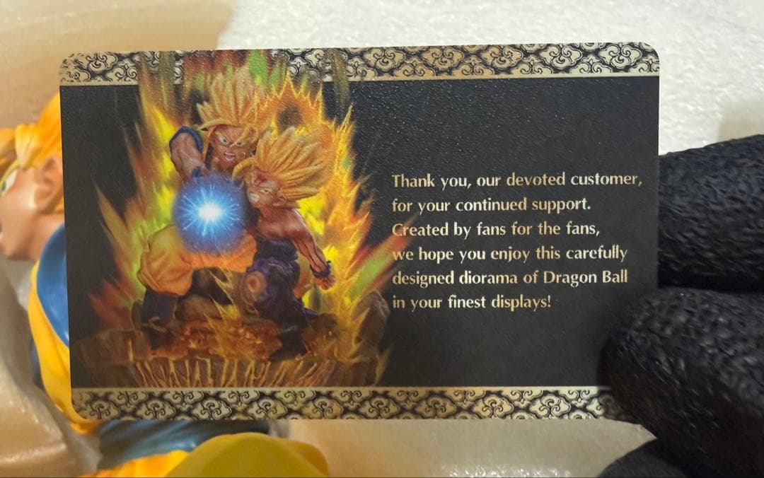 【ドラゴンボール】ガレージキットフィギュア 孫悟空&孫悟飯 DragonBall