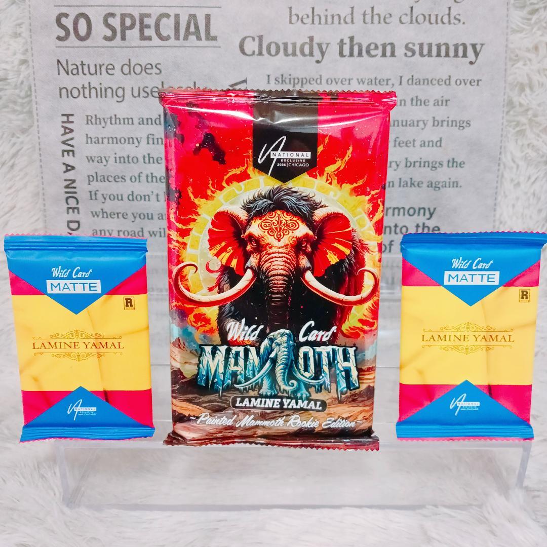 ☆NSCC限定☆ラミネ・ヤマル Wild Card Matte未開封パック3点