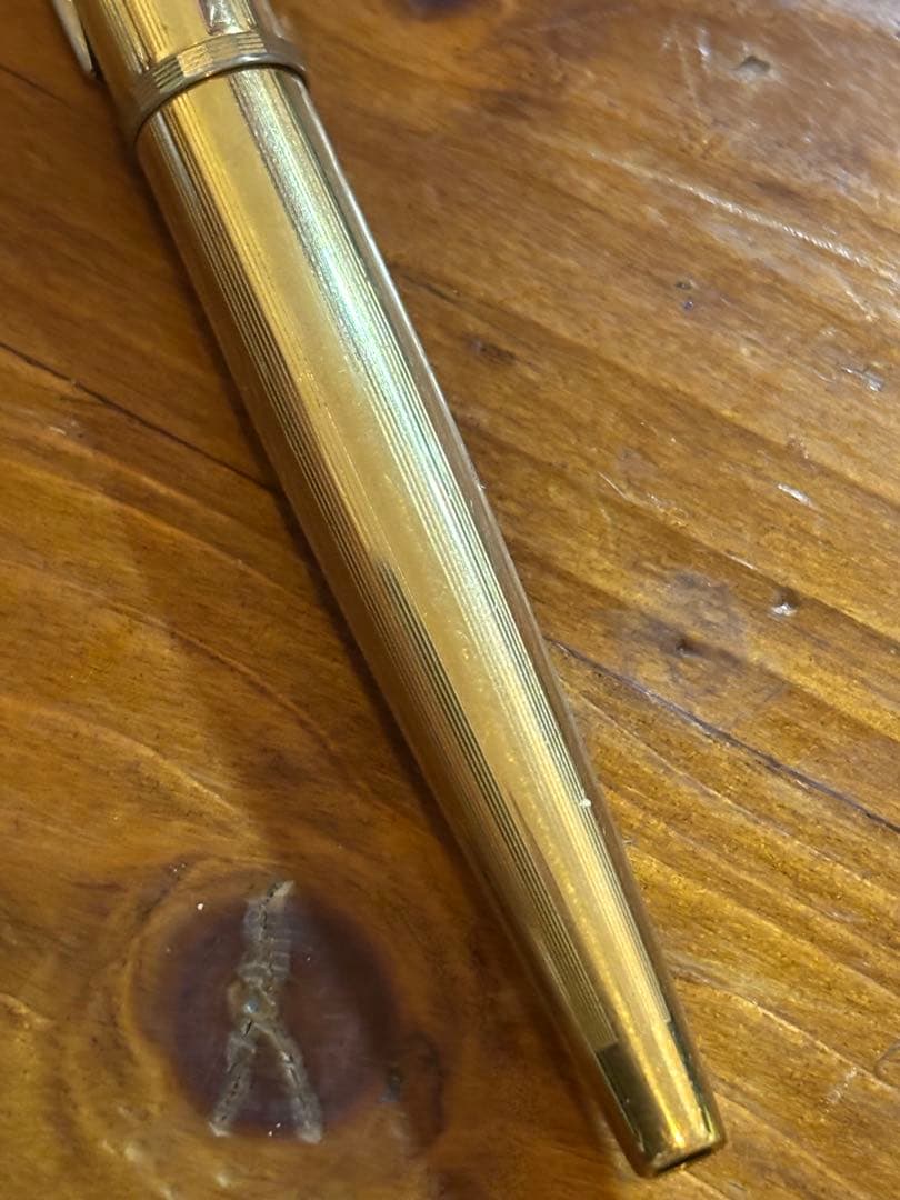 パイロット　回転式万年筆　キャップレス　18KP ヴィンテージ