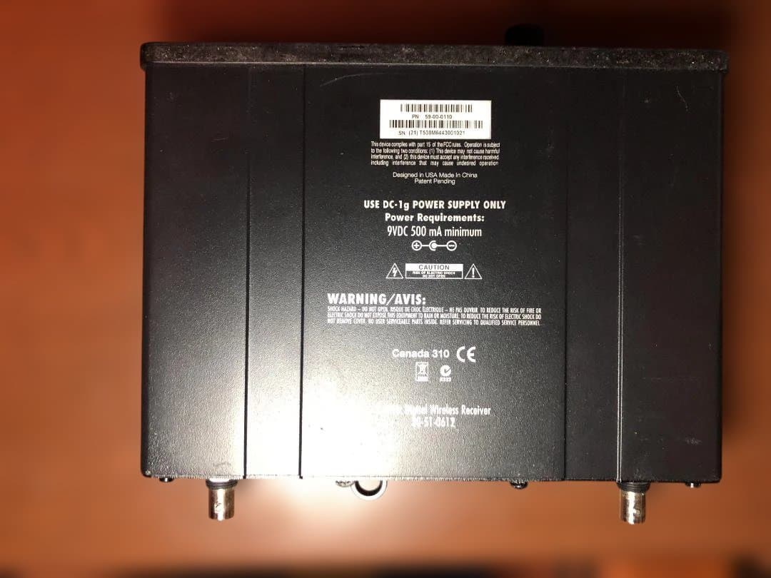 LINE 6 XD-V55、V35-BP、 AT810Fワイヤレスシステム