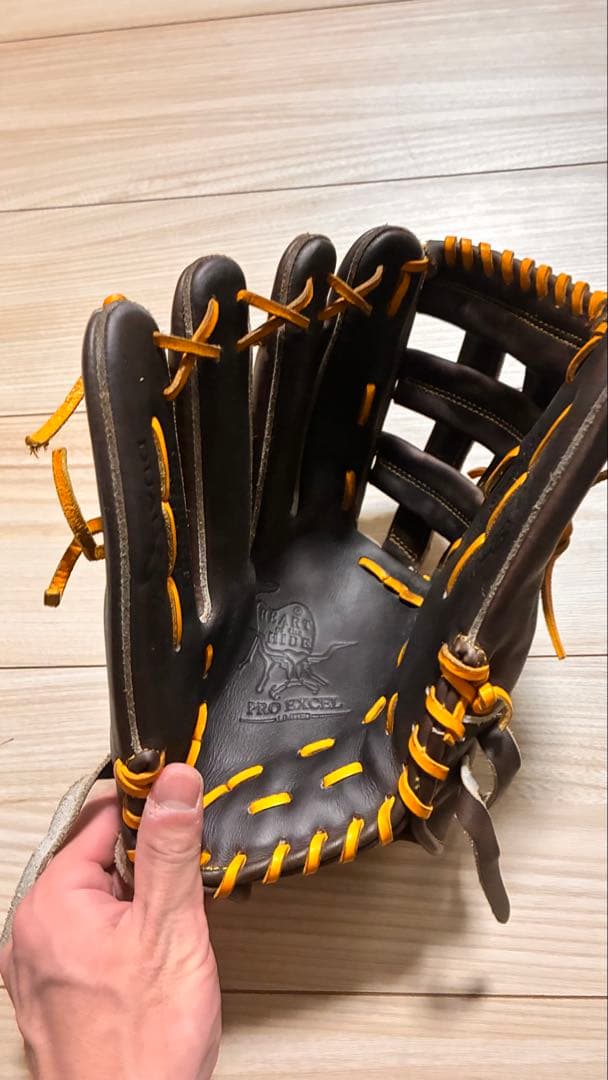 Rawlings 軟式グローブ ブラウン/オレンジ