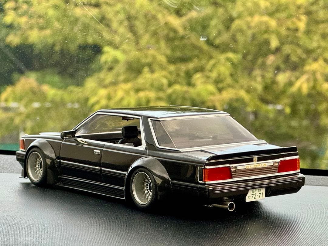 ジ*ー様 【絶版完成品】フジミ•Y30 グロリア　前期型　エアダムワークス