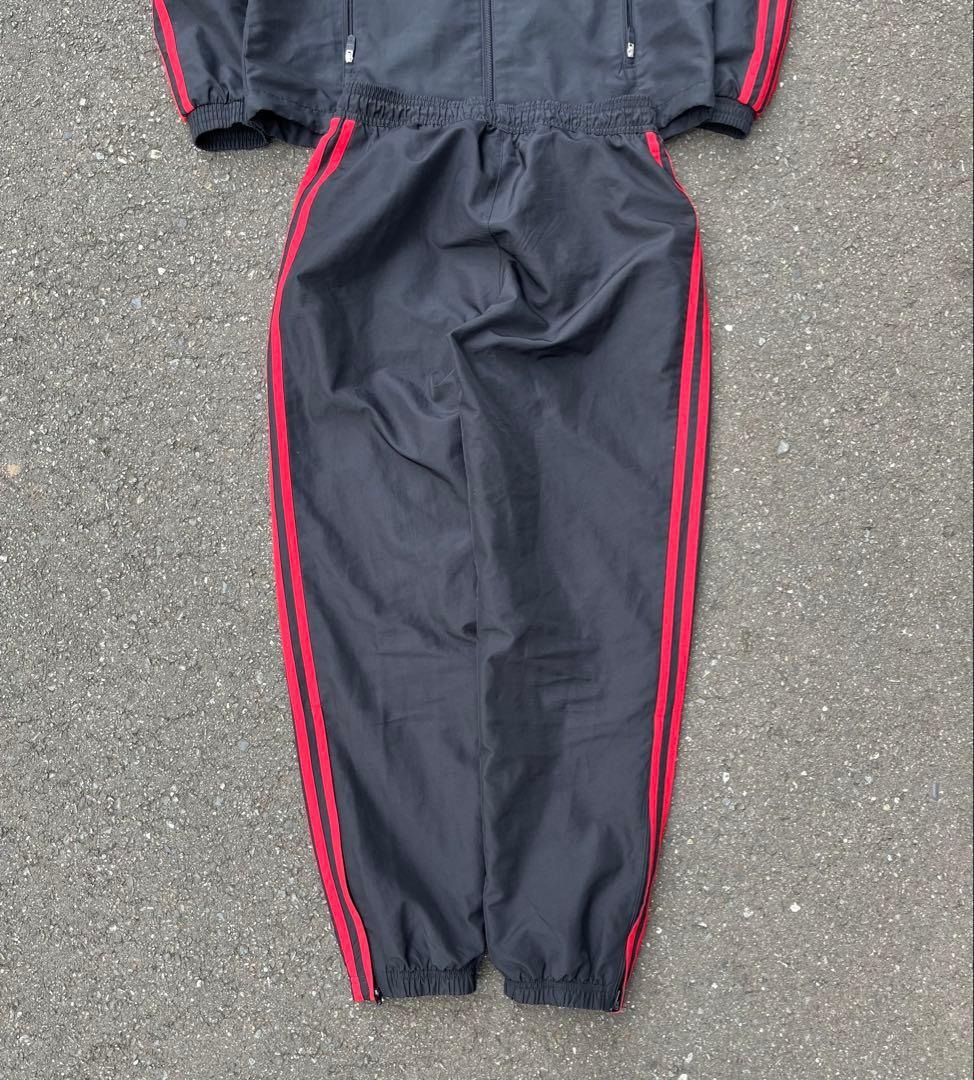 激レア　00s adidas ACミラン　セットアップ　ナイロンジャケット