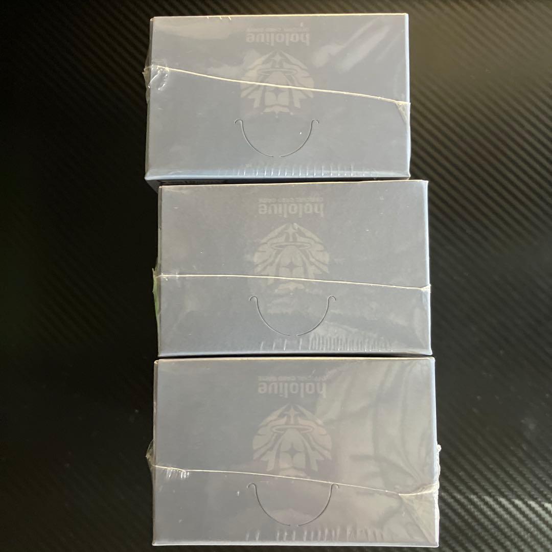 ホロライブ　ブルーミングレディアンス　シュリンク付き3box