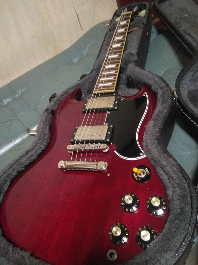 ジャンク品エドワーズSGスタイル エレキギター