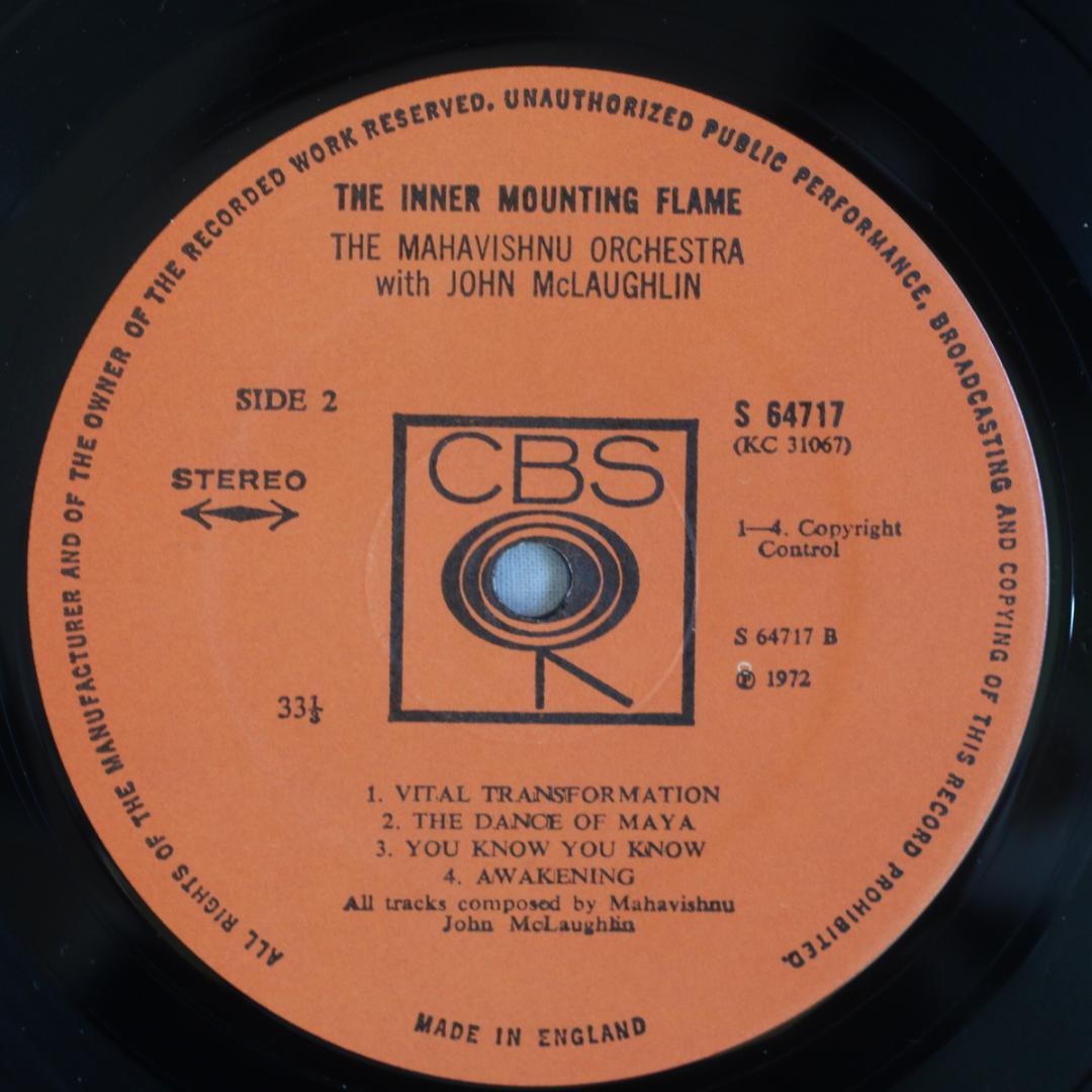 英LP The Inner Mounting Flame UKオリジナル盤