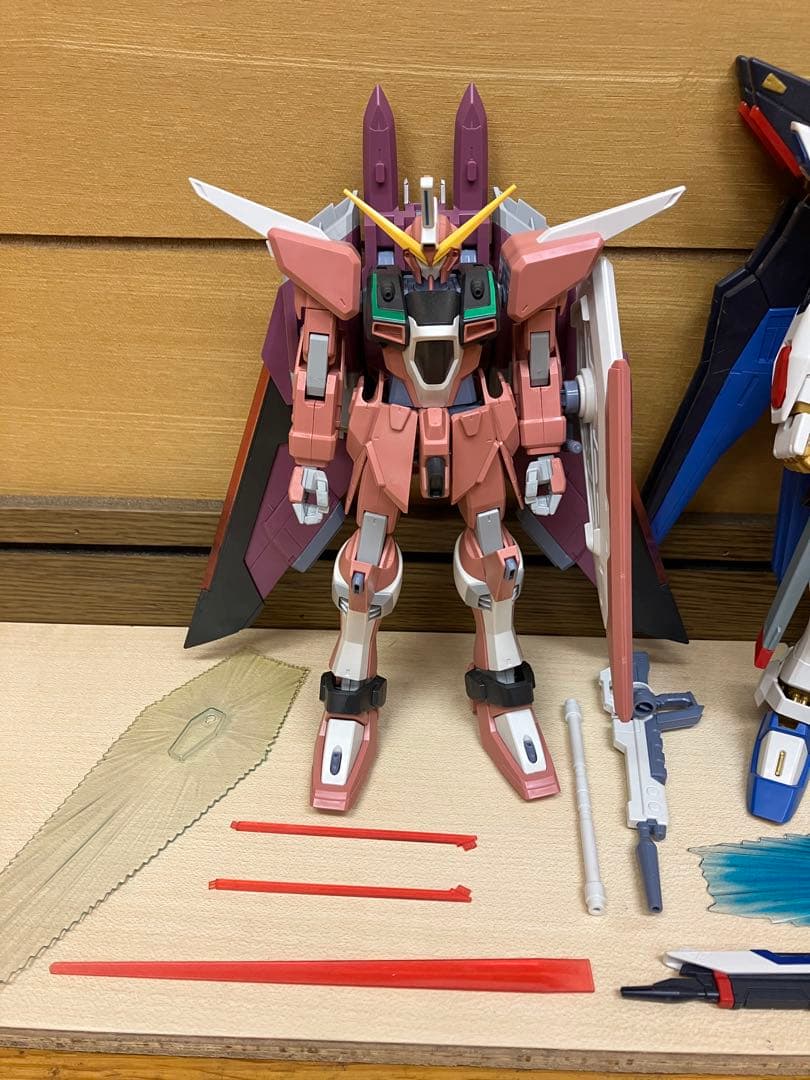 旧MG ストライクフリーダム、デスティニー 無印インフィニットジャスティス