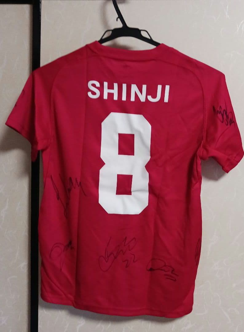 チャピョンシップ優勝　直筆　レッツユニフォームサイン入り