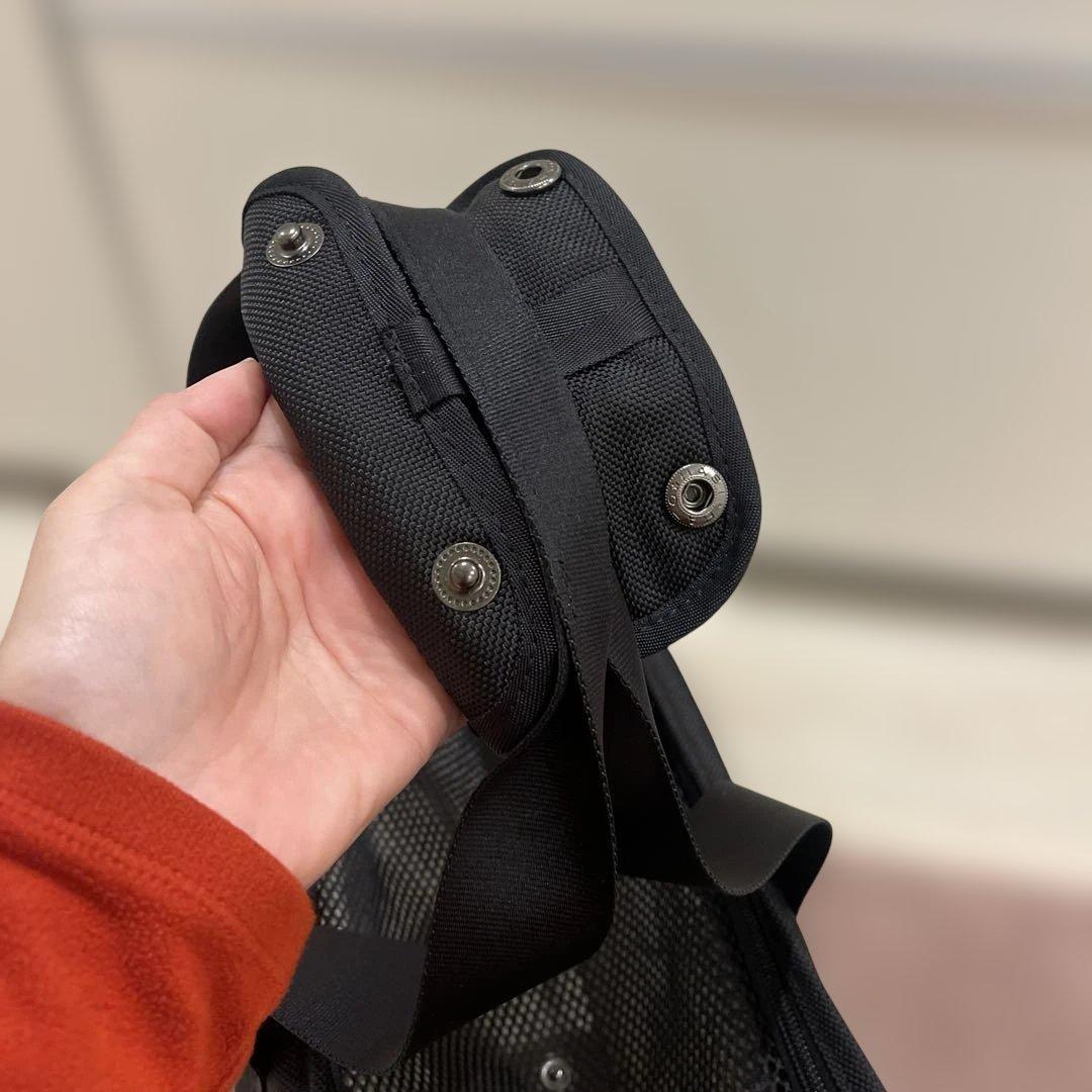 free stitch キャリーバッグ　Mサイズ　インナークッションつき