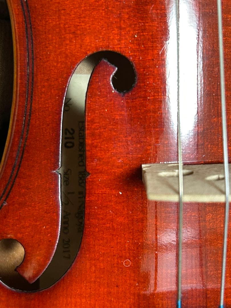 210 バイオリン 本体 2017年製