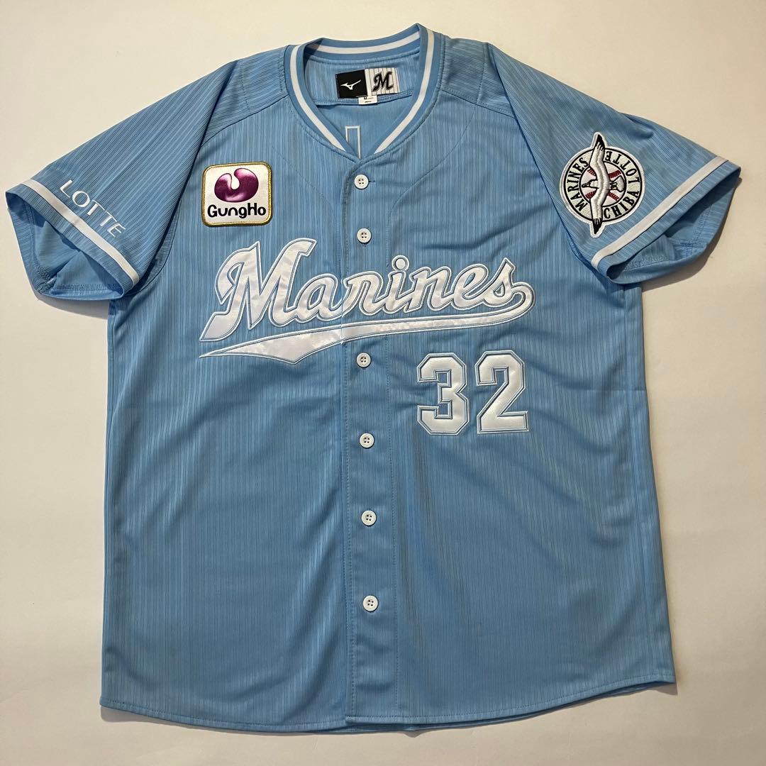 佐藤都志也 ユニフォーム MAJOR 佐藤寿也 千葉ロッテマリーンズ　Mサイズ