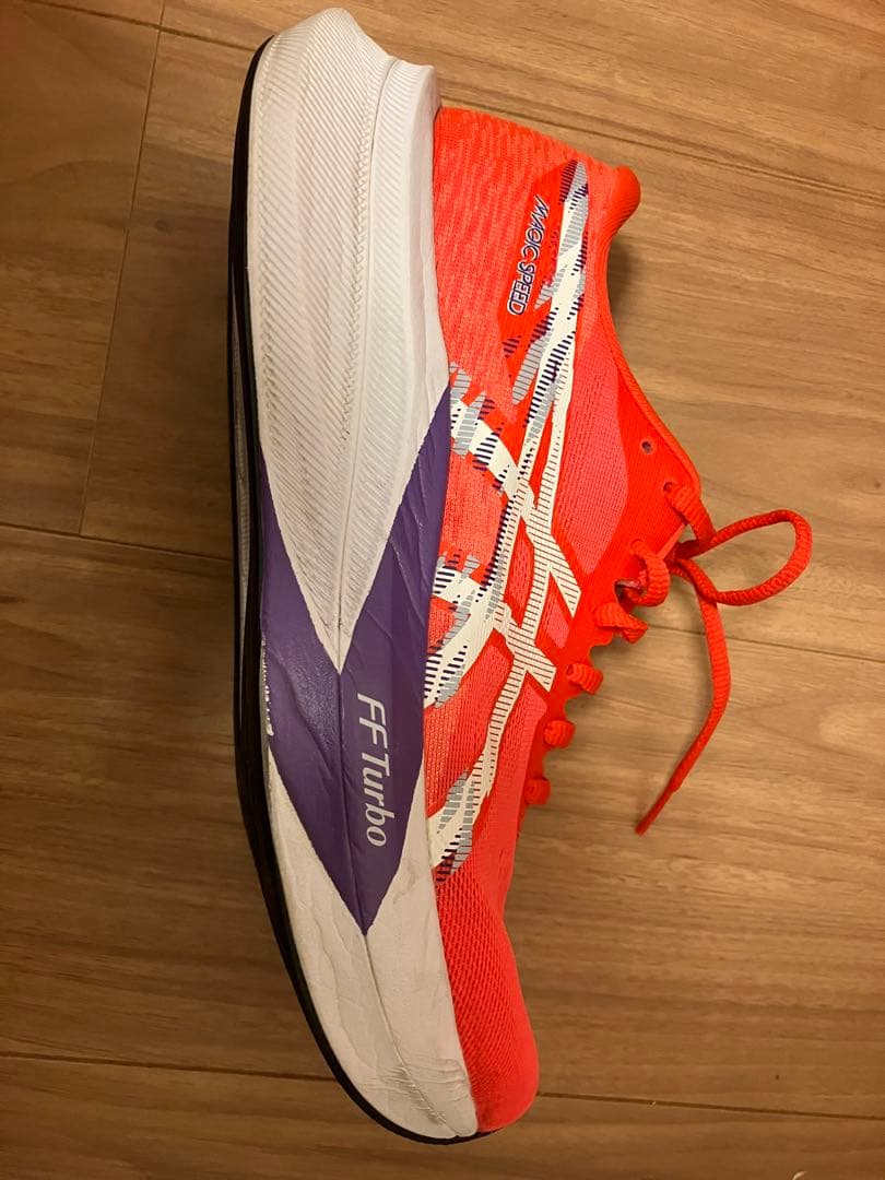 マジックスピード4 26cm 2E asics ランニングシューズ