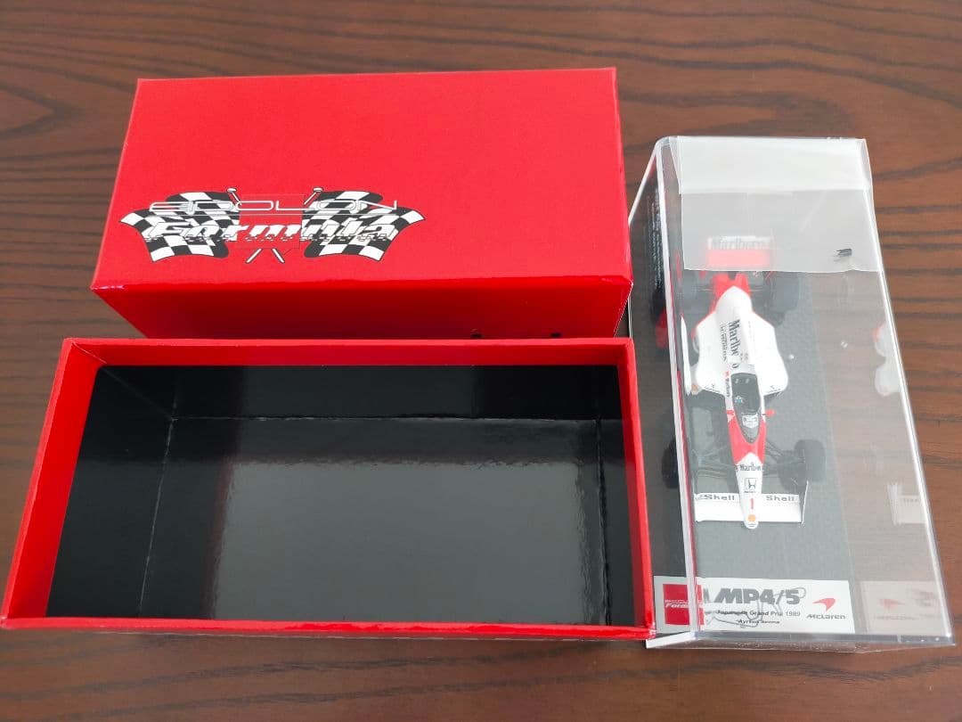 アイドロン 1/43 マクラーレン ホンダ MP4/5 日本GP アイルトンセナ