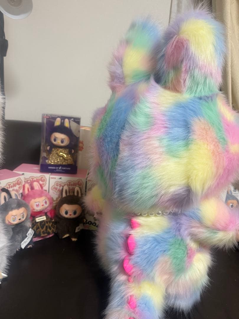 なっつんつん　スペシャルオーダー超特大60cmマカロンジモモ 夢色ふわもこ