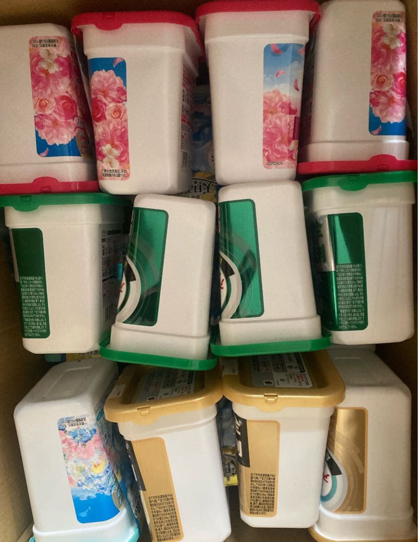 ボールド & アリエール 洗濯洗剤 ジェルボール 5種42箱　計456個セット