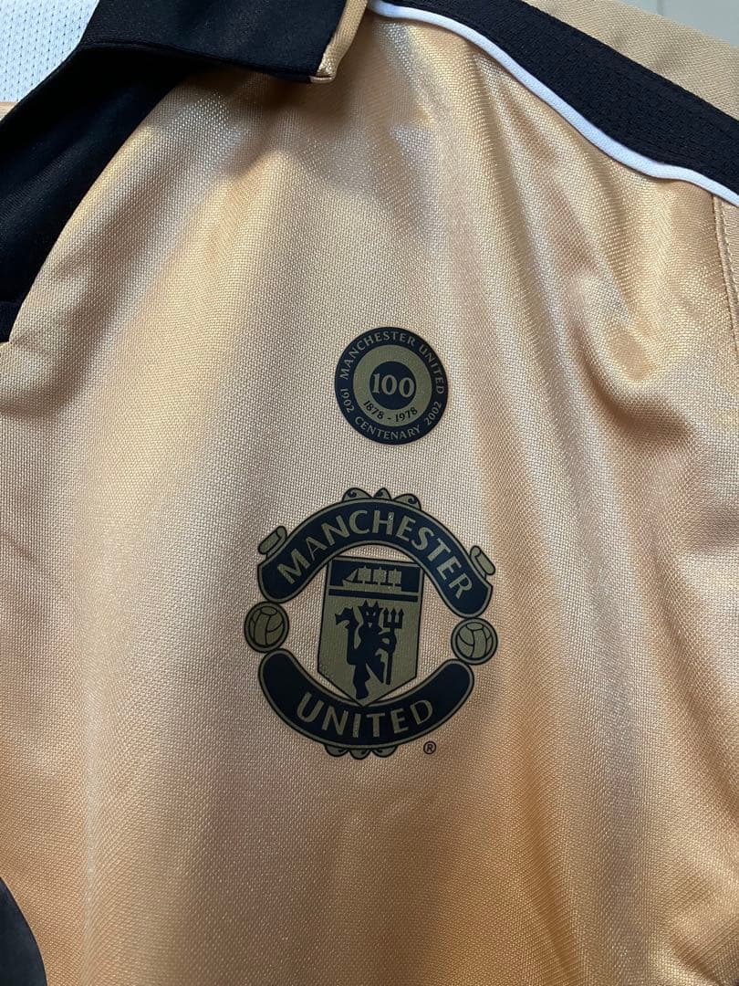 【100周年記念】マンチェスターユナイテッド ユニフォーム 2001-02 S