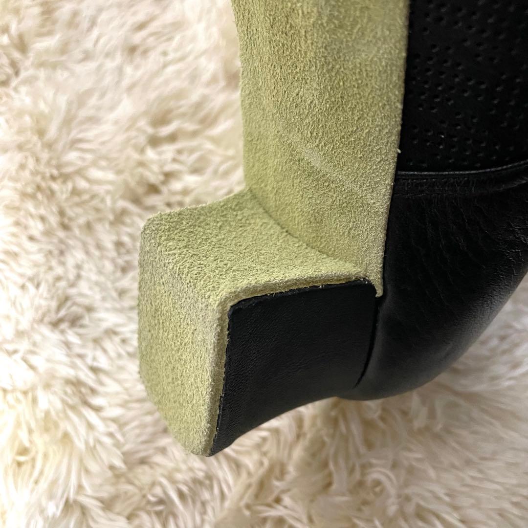 パッション　ティーチャーズシューズ　レザー 23.5cm 黒　社交ダンスシューズ