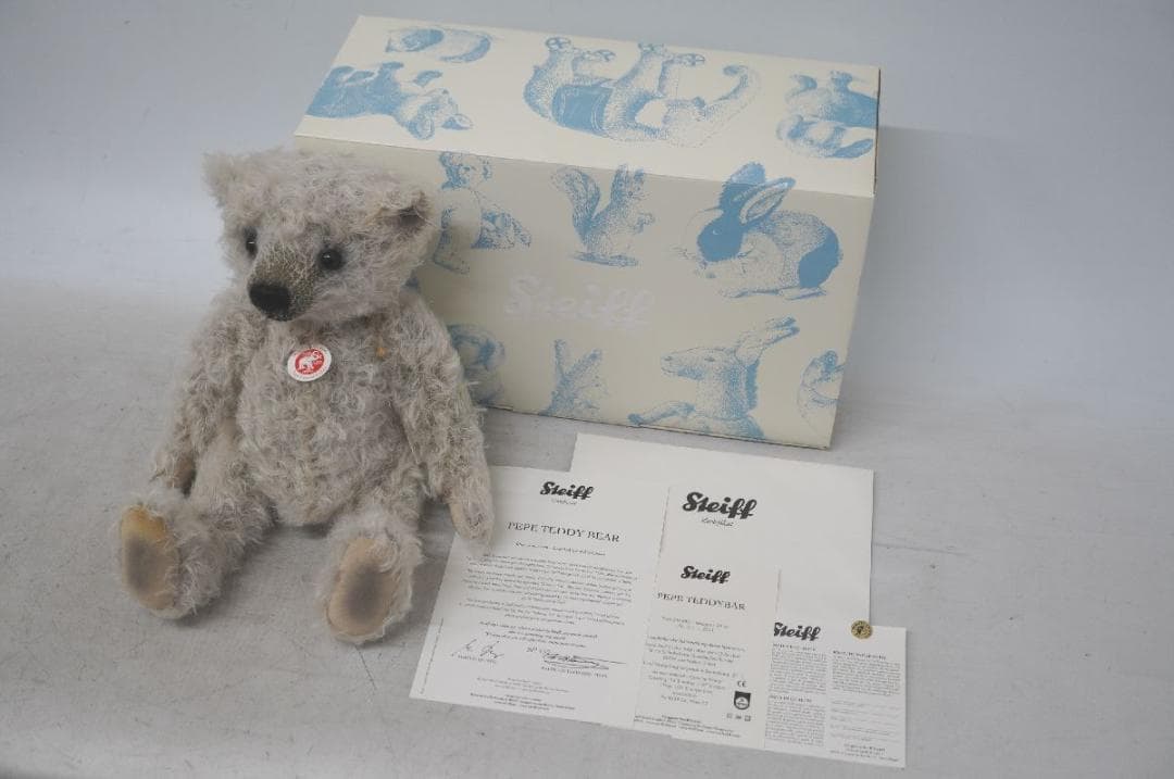 【M02-08】 Steiff シュタイフ PEPE ペペ テディベア 2011