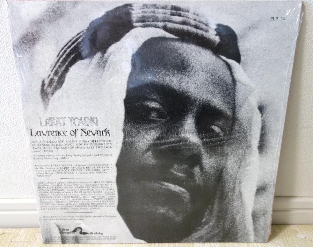 洋楽 Larry Young Lawrence of Newark PLP-34