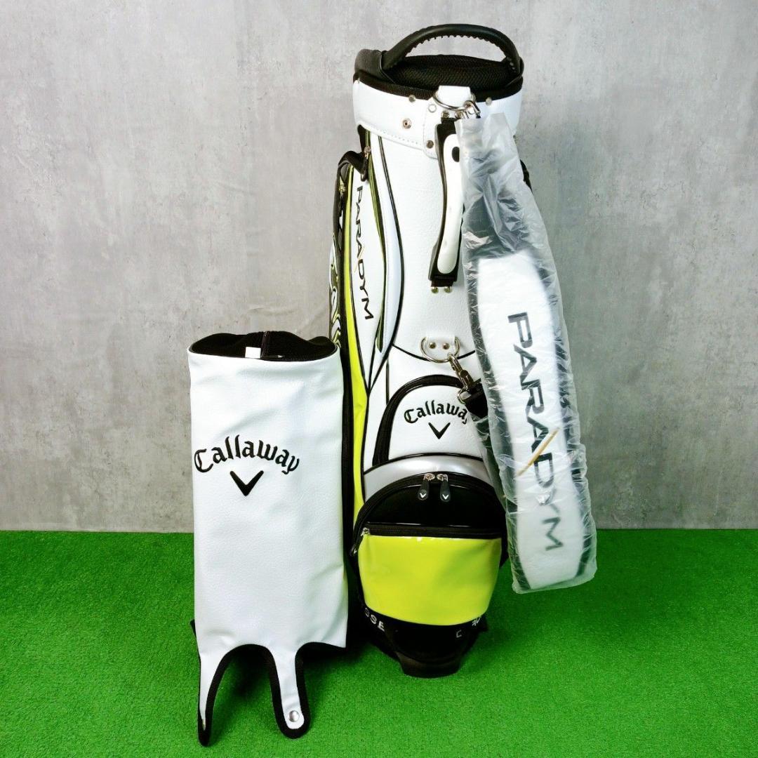 美品　キャロウェイ パラダイム スタンド式キャディバッグ 9型 口枠4分割
