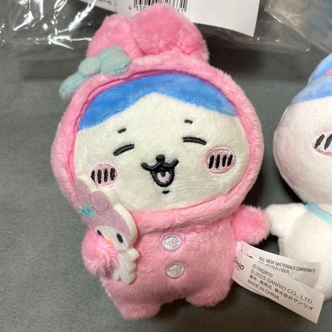 ちいかわ サンリオキャラクターズ　コラボ　歴代3点セット　ハチワレ