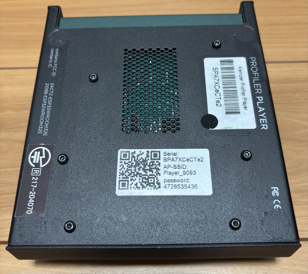 Kemper PROFILER Player 国内正規品 保証期間内 おまけ付き