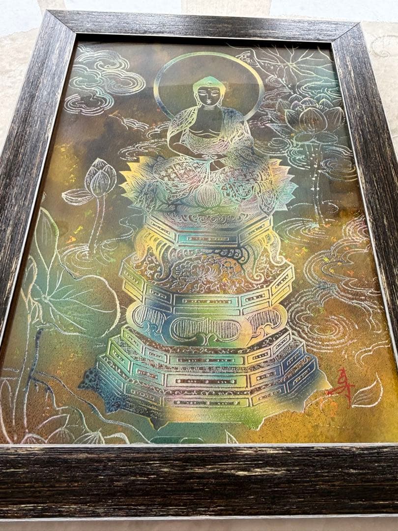 【限定品】丸山寿美先生　菩薩如来画