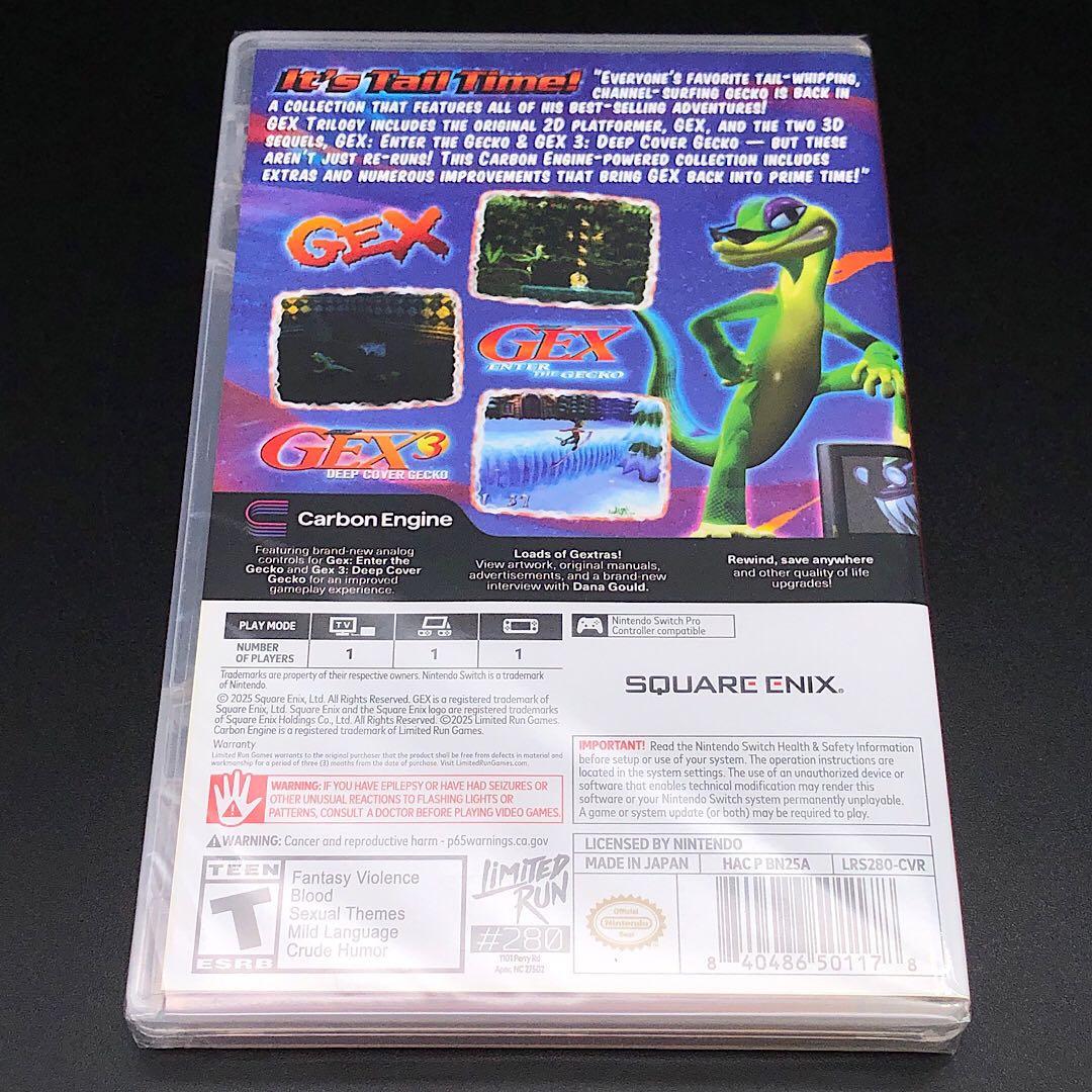 GEX Trilogy ゲックス トリロジー switch ニンテンドースイッチ