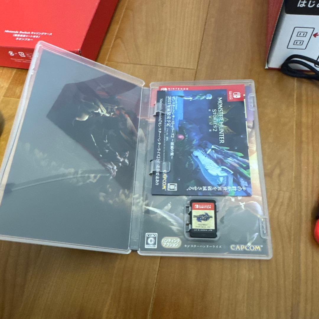 Nintendo Switch 本体 赤青 Joy-Con ゲームソフト付き