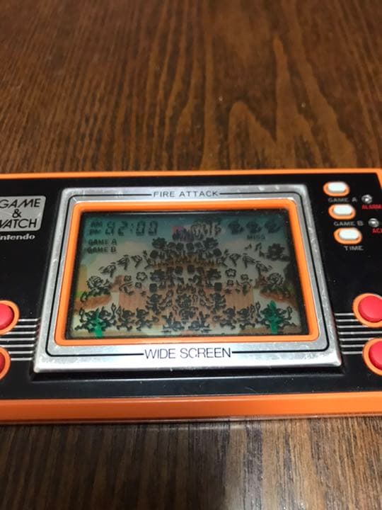 ゲームウォッチ  ファイアアタック　箱説付き