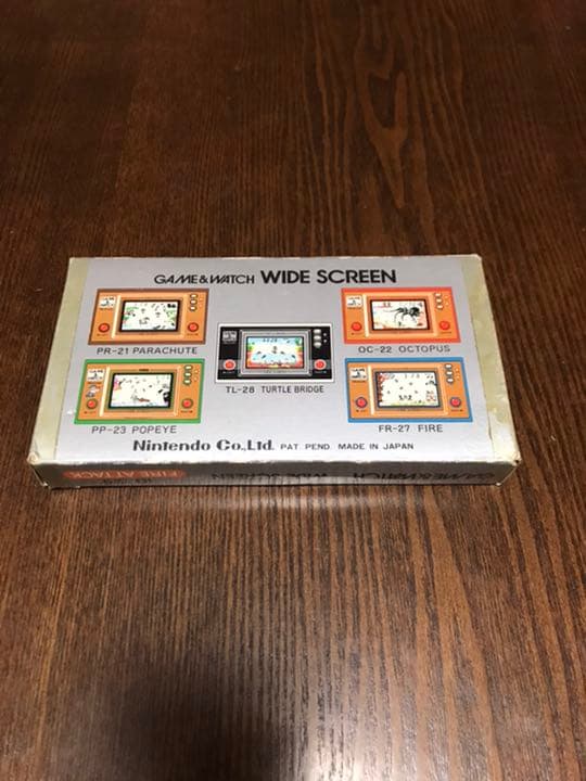 ゲームウォッチ  ファイアアタック　箱説付き