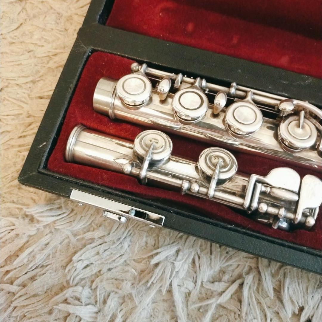 YAMAHA ヤマハ YFL 451 頭部管銀製 Eメカ フルート