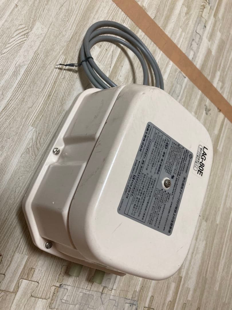 日東工器 メドーブロワ LAG-80E 右ばっ気 100V 浄化槽 エアーポンプ