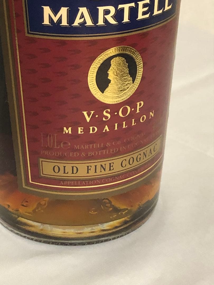マーテル コニャック V.S.O.P MEDAILLON 1L 40度　未開栓