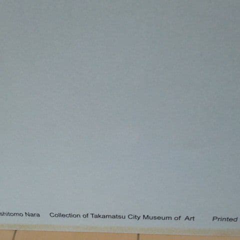 奈良美智 ポスター Milky Lake