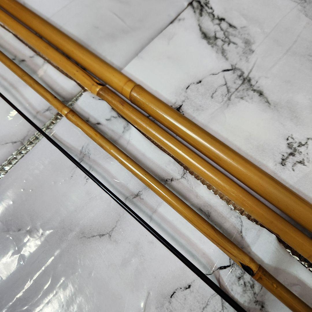 【逸品】和竹 紀州 へら竿 日本号 水玉作 10.3尺