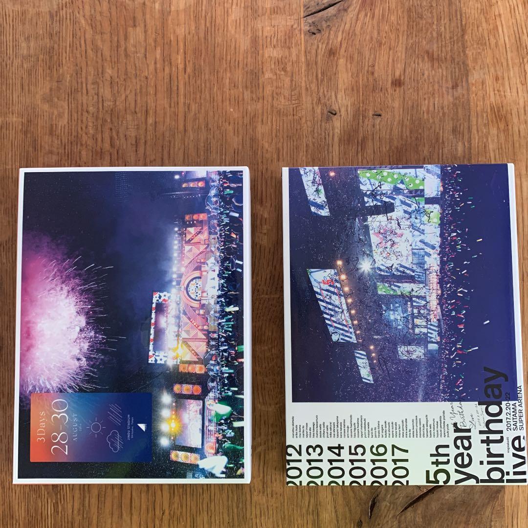 乃木坂46完全生産限定版のBlu-rayコレクション