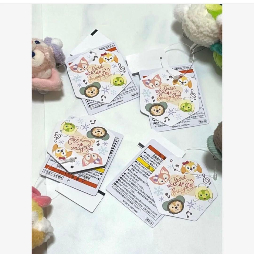 ディズニーシー　シークレットオブスノーウィーデイ ぬいぐるみバッジ　全種類☆