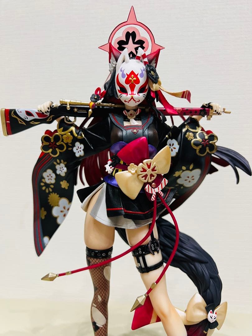 (値下げ)狐坂ワカモ 完成品フィギュア　(高さ28cm) 外箱付き