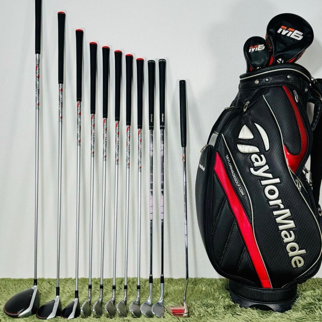 テーラーメイド オールM6 11本セット メンズゴルフ 初心者 入門 人気モデル