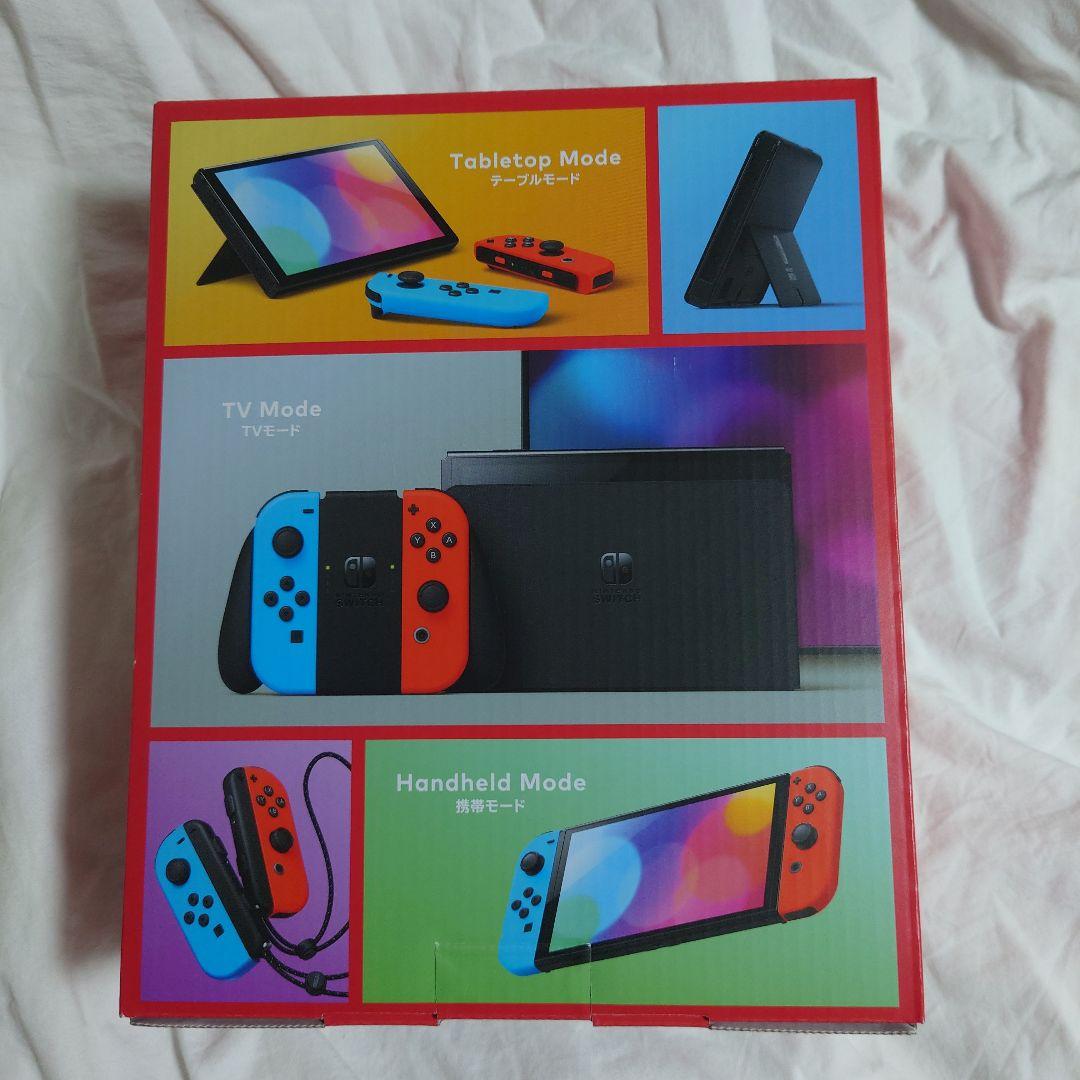 ニンテンドースイッチ有機ELモデル　ネオンブルー/ネオンレッド