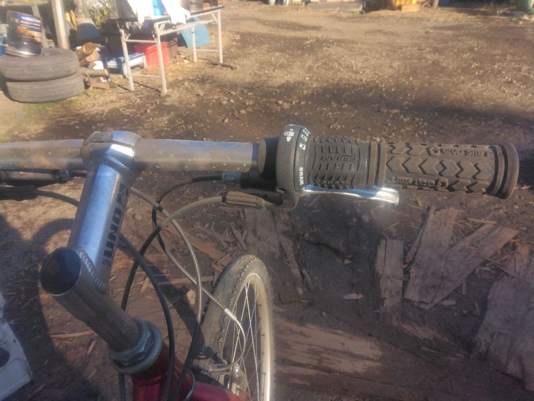 マウンテンバイク 26インチ レッド